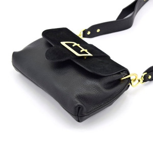 Elegancka listonoszka vp1008 SKÓRA szeroki pasek