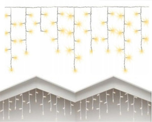 300 Led Sople Lampki Choinkowe 10m Zewnętrzne