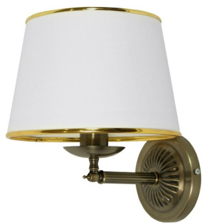 Lampa ścienna kinkiet 1X40W E14 patynowy GRAND 21-99337