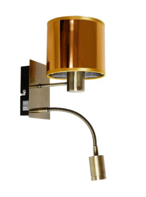Lampa Ścienna Kinkiet Candellux Sylwana 21-52278 E14 + Led Z Wyłącznikiem