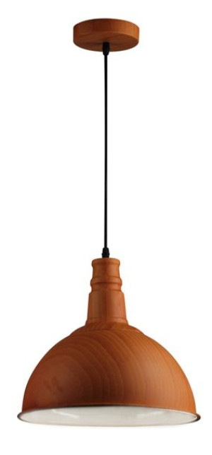 Lampa Sufitowa Wisząca Candellux Barn 31-43023 Czasza E27 Brązowy