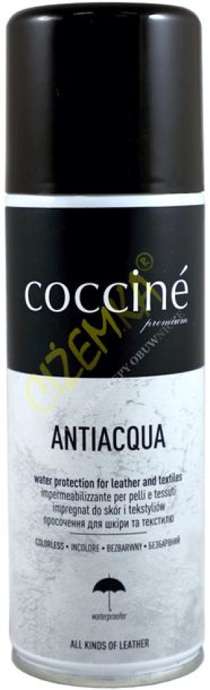 1x COCCINE Impregnat do Skór, tkanin Antiacqua 150 ml Promo