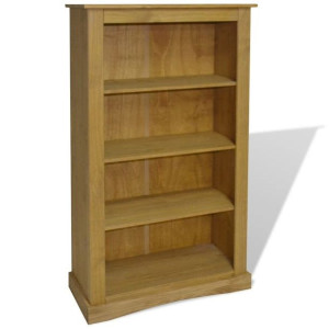 Lumarko Biblioteczka w meksykańskim stylu Corona, sosna, 81x29x150 cm