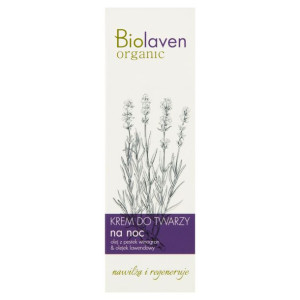 Biolaven Organic Krem do twarzy na noc 50 ml
