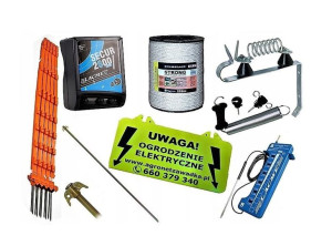 Pastuch Elektryczny Pomelac Mocny Zestaw Na Dziki