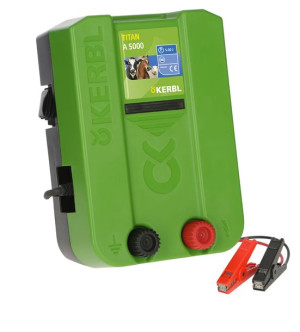 Elektryzator akumulatorowy 12V Kerbl Titan A5000