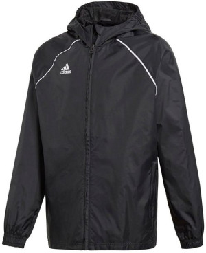 Kurtka dla dzieci adidas Core 18 Rain Junior czarna CE9047