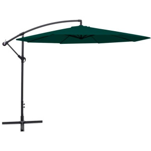 Parasol na wysięgniku 3,5 m, zielony