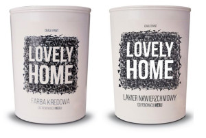 Zestaw Farba Kredowa Do Renowacji Mebli + Lakier