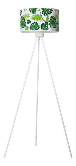 Lampa stojąca trójnóg z roślinnym wzorem - EX500-Monsteri