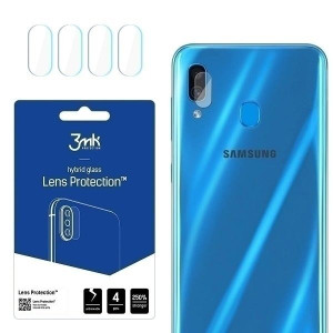 Szkło hybrydowe na obiektyw aparatu 3MK Lens Protection Samsung Galaxy A11