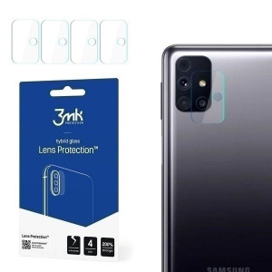 Szkło hybrydowe na obiektyw aparatu 3MK Lens Protection Samsung Galaxy M31s