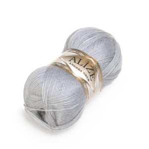 Włóczka Angora Gold 021 J.Popielaty