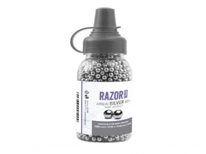 Śrut BBs RazorGun Silver 4,46mm 1500sztuk