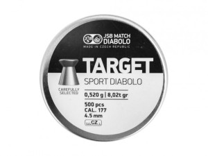 Srut Diabolo JSB Exact Target Sport 4,50 mm 500 sz
