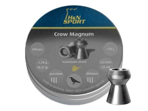 Śrut diabolo H&N Crow Magnum 5,5 mm 200 szt.