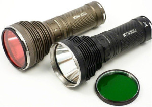 Filtr do latarek Acebeam K60,K70-zielony