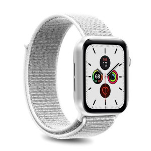 PURO Nylon - Pasek do Apple Watch 42/44/45 mm (Biały)