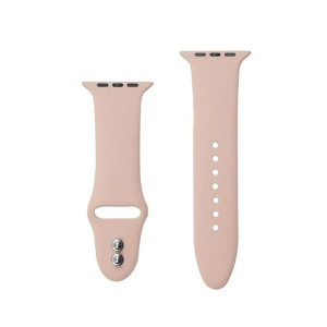 Crong Liquid - Pasek do Apple Watch 42/44/45 mm (piaskowy róż)