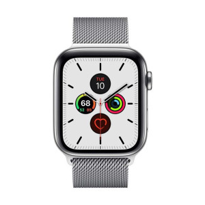 Crong Milano Steel - Pasek ze stali nierdzewnej do Apple Watch 42/44/45 mm