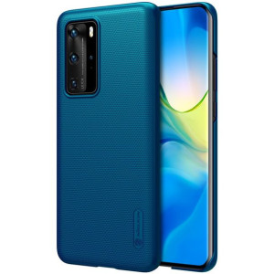 Nillkin Super Frosted Shield - Etui Huawei P40 Pro (Peacock Blue)