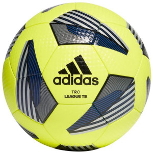Piłka nożna adidas Tiro League TB żółto-granatowo-czarna FS0377