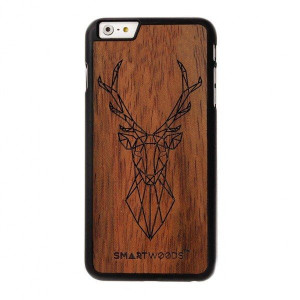 Case Etui Drewniane Smartwoods Deer Active Iphone 6 Plus / 6s Plus
