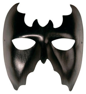 Maska Batman Kobieta Kot Nietoperz Czarna Karnawał