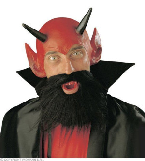 Zestaw Diabeł Diabła Halloween Halloweenowy Demon