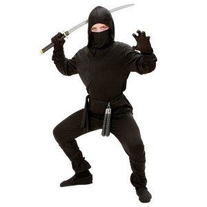 Strój Ninja Czarny Ninji Japoński - 164