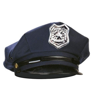 Czapka Policjanta Policjant Policyjna Z Daszkiem