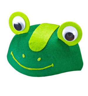 Czapka Żabka Żaby Żaba Filcowa Monika