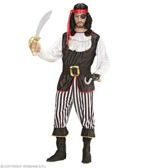 Strój Pirata Pirat Jack Sparrow Piraci - S