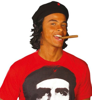 Beret Kubański Che Guevary Che Guevara Z Peruką