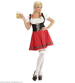 Strój Heidi Bawarski Bawaria Oktoberfest - M