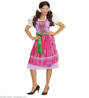 Strój Bawarski Dirndl Ludowy Tyrolski Folklor - M