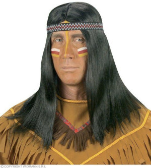 Peruka Indianin Winnetou Western Apacz