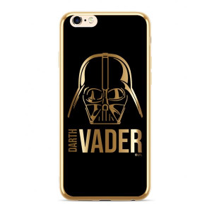 Case Etui Chrome Star Wars Gwiezdne Wojny 010 Logo Samsung Galaxy S10e Złot