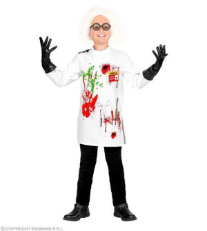 Strój Szalony Chirurg Szaleniec Halloween - 140