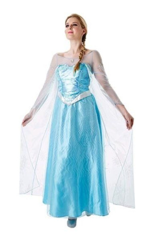 Strój Elsa Elza Kraina Lodu Frozen Elsy Elzy - S