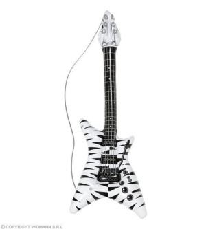 Dmuchana Gitara Zebra Rock Instrument Dmuchany