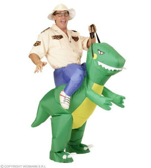 Strój Nadmuchiwany Dmuchany Dinozaur Max Unisex