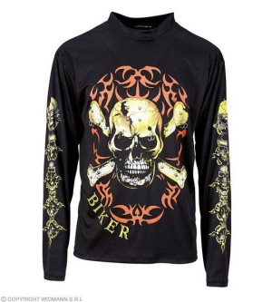 Bluza Motocyklisty Motocyklista Z Czaszką - M/l