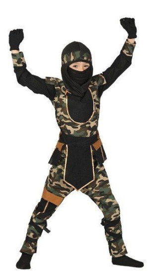 Strój Ninja Moro Wojownik Walka Sztuki Walki - 116