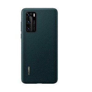 Case Etui Silicone Cover Huawei P40 Zielony