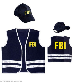 Kamizelka Agenta Fbi Agent Śledczy Policjant - 140