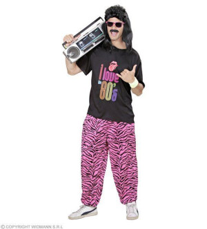 Strój Disco Polo Koszulka+pumpy Lata 80 - Xl