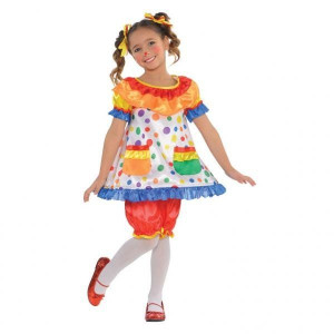 Strój Sukienka Klaun Clown Na Kole Klauna - 110