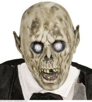 Maska Lateksowa Zombie Zombi Halloween