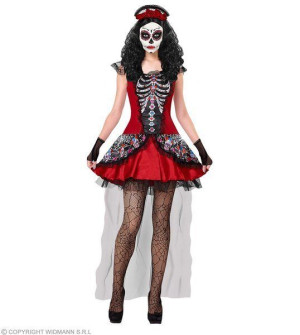 Strój Meksykański Dia De Los Muertos Halloween - S